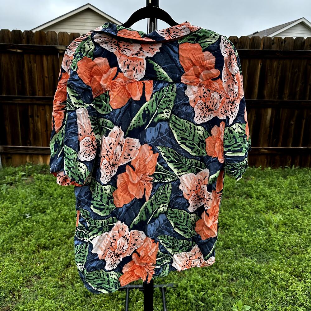 Goodfellow Men's Multicolor Tropical Short Sleeve Button Down Shirts Size XL - Picture 2 of 4